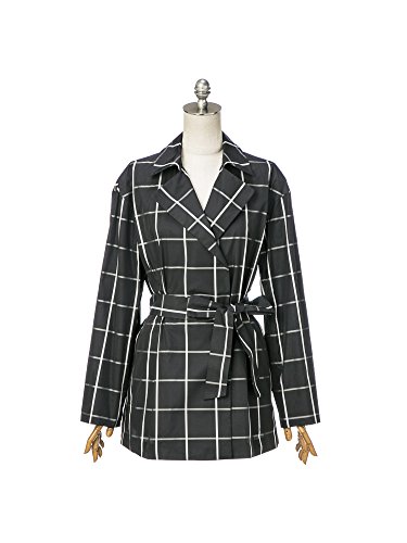 (アマカ) AMACA 【ウォッシャブル】メモリータフタ(チェック柄)コート V5A02439__