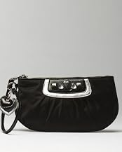 Satin Jeweled Wristlet