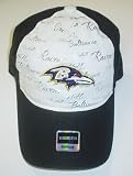 Baltimore Ravens Women's Hat: Foil Print Adjustable Hat