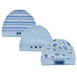 Little Doggie 3-Pack Infant Caps