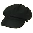 New Wool Newsboy Gatsby Paperboy Cabbie Driver Beret Hat Black Medium Large