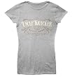 Uncle Kracker - Whiskey Label Juniors T-Shirt Heather Grey