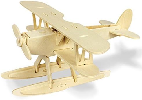 FANWAI Children's Educational Airplane Green Wodden Shape Sorts Baby Toddler Toys by FANWAI