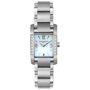 Baume Mercier Ladies MOA08569 Diamant Diamond Steel Watch