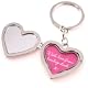 Mirror and Locket Love Heart keyring