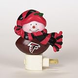Pack of 6 NFL Atlanta Falcons 5" Touchdown Snowman Night Lights