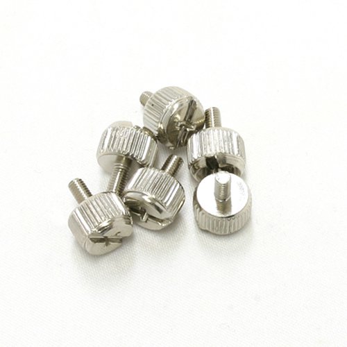 PLANEX 【達人】 ハンドル(手締め)ネジ ミリタイプ グリップ部φ 10mm ネジ部 M3×6mm 6個入 PCP-SR-MM02
