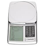 Chefmate® Nutritional Digital Scale - Silver