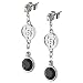 San Francisco Giants Crystal Logo Earrings