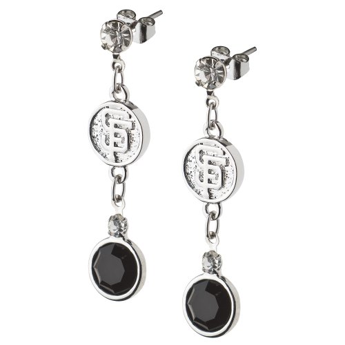 MLB San Francisco Giants Crystal Logo Earrings
