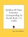 Search : Syllabus Of Plane Geometry: Corresponding To Euclid, Book 1-6 (1905)