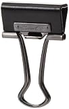 Kenneth Cole Mens Metal And Leather Logo Money Clip, Black, One Size