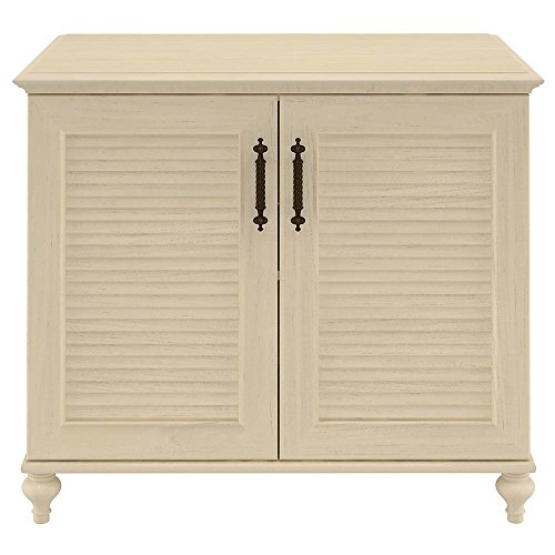 Volcano Dusk 2 Door Storage Cabinet (Driftwood Dream White)