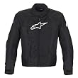 Alpinestars T-RC-1 Air-Flo Men's Textile Sports Bike Racing Motorcycle Jacket - Black