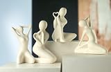 Produkt-Bild: Gilde Sculpture Francis 'sitz. Sch&ouml;nheit' Figur3