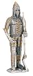 Royal Gunman Armor with Rifle Figurine - Pewter - 4.5'' Height