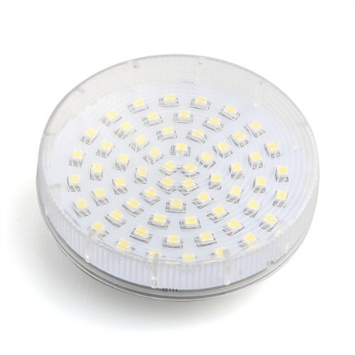 TOOGOO(R) GX53 60 LED 3528 SMD 3W White Ceiling Down Light Bulb Lamp Downlight