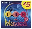Sony 5MCR-156A 8cm (3") CD-R Disc for Mavica Digital Cameras (5-pack)