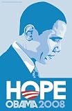 Barack Obama -(Profile, Blue) Campaign Poster - 24 x 36