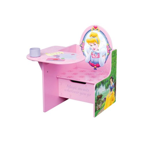 Childrens Toyshop  Toys : Delta Enterprise Disney Princess Chair Desk with Storage