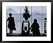 People on Escalators at China Hong Kong City Complex, Tsimshatsui, Kowloon, Hong Kong, China Framed Art Poster Print by Lawrence Worcester, 31x25