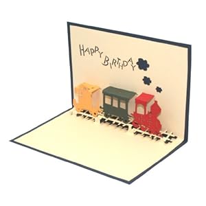 �ۑP�|�b�v�A�b�v�J�[�h �o�[�X�f�C �g���C�� PUC-203-BL