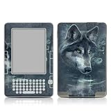 Wolf Reflection Design Protective Decal Skin Sticker for Amazon Kindle 2 E-Book Reader (2nd Gen)