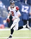 Matt Ryan Autographed Atlanta Falcons White Jersey 8x10 Photo