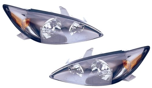 Toyota Camry (SE) Replacement Headlight Assembly (Black Trim) - 1-Pair