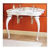 Parisian Double Bowl Console Finish: Balsa