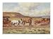 Car Meets a Carriage in the Australian Outback Art Giclee Poster Print by Percy F.s. Spence, 32x24