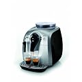 Saeco - Cafetera Espresso Xssmall Hd874523, Automatica Programable, Deposito Agua 1L, 15 Bares, Tubo Vapor Plastico. Antracita-Plata