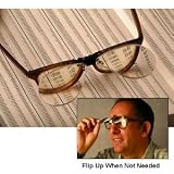 Clip-on Magnifying Glasses (448)-See everything up to 3 times the size