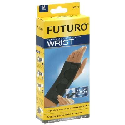 Black Reversible Splint Wrist Brace - Small