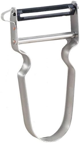 Harold Import 4466 Rosenhaus Swiss PRO Peeler with Carbon Steel Blade - Stainless Steel by Rosenhaus Swiss