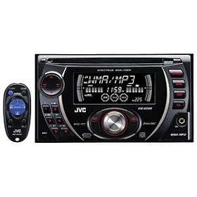 JVC KW-XG500 Double DIN In-Dash CD Receiver with Front AUX Input J-Bus Expandable (Black)