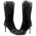 Donald J Pliner -- *Vane Black Antique Sued -- Women's Shoes,Boots