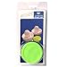 2 Hockey Air Pucks: 'Quiet' White + Green 3.25"