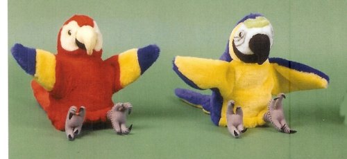 Childrens Toyshop  Toys : Puppet - Macaw 25cm - FR 97M