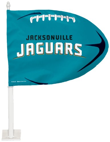 Jacksonville Jaguars Car Flag