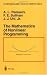 The Mathematics of Nonlinear Programming (Undergraduate Texts