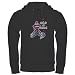 Artsmith, Inc. Hoodie (Dark) Sock It To Cancer – Cancer Awareness Pink Ribbon