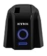 Icy Box IB-110StUS2-B Docking Station for 2.5 inch or 3.5 inch SATA HDD with USB 2.0 and eSATA Interface