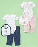 Pooh Baby Boy and Girl 3-Piece Bib Set