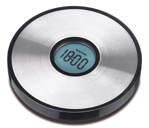 Salter 1200 CD Style Electronic Kitchen Scale with clock & Thermometer With Wall Mounted Infra Red Connected Display