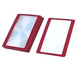 uxcell　読書拡大鏡　リーディングルーペ　プラスチック　拡大鏡　読む　10個入