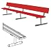 Powder Coated 7.5ft Portable Bench With Backrest