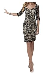 Lace Short Charmeuse Mother-of-the-Bride Dress/Wedding Dress 