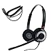 IPD IPH-165 Binaural Noise Canceling,Corded Headset wit HIS-02 Cable for Avaya IP 1608,1616, 9610, 9620, 9620L, 9620C, 9630, 9630G, 9640, 9640G, 9650, 9670 IP Phones