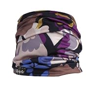 Turtle Fur - Totally Tubular, Comfort Shell, All-Season, Multi-functional Face, Neck and Head, UPF-50 Sun, Wind & Dust Protective Headwear, Channel 5 Print